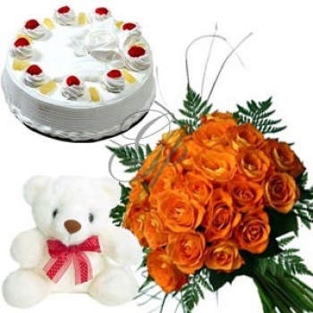 cake and teddy delivery